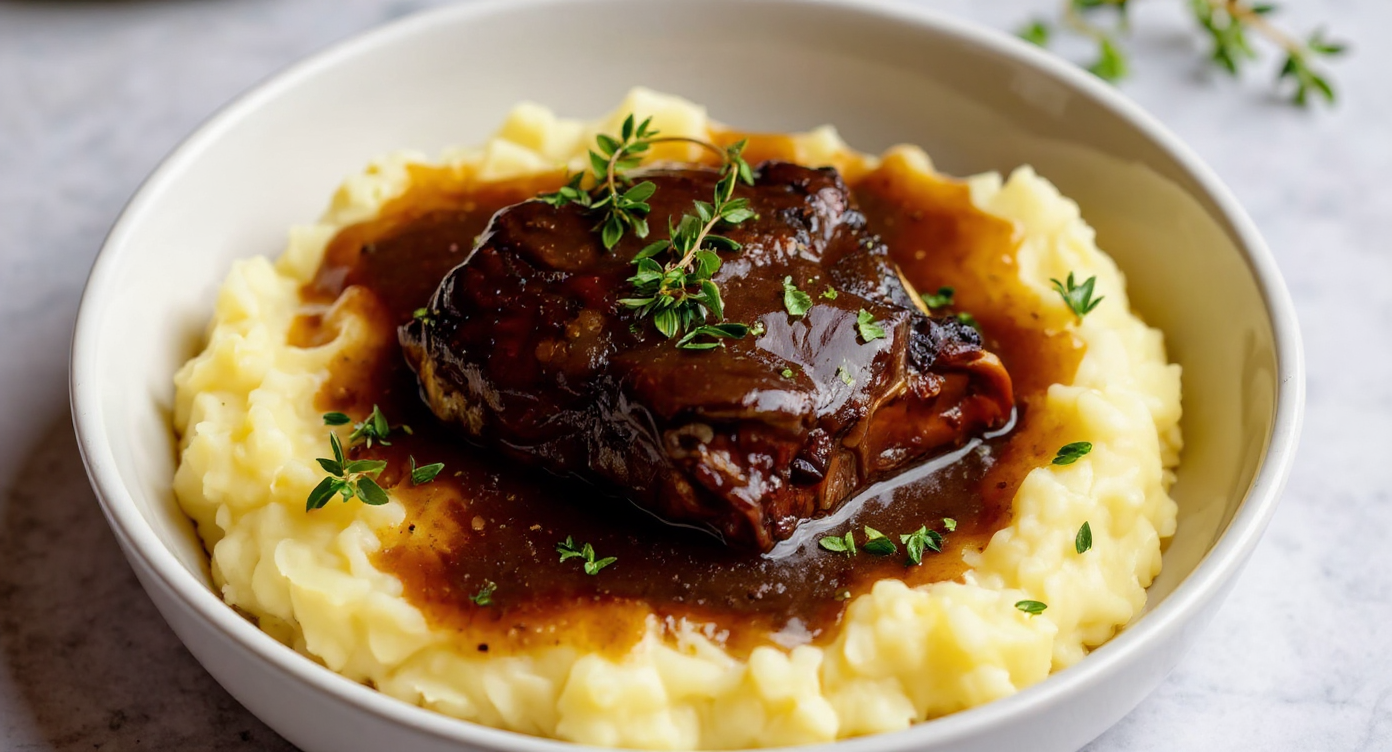 savory beef short ribs in dutch oven