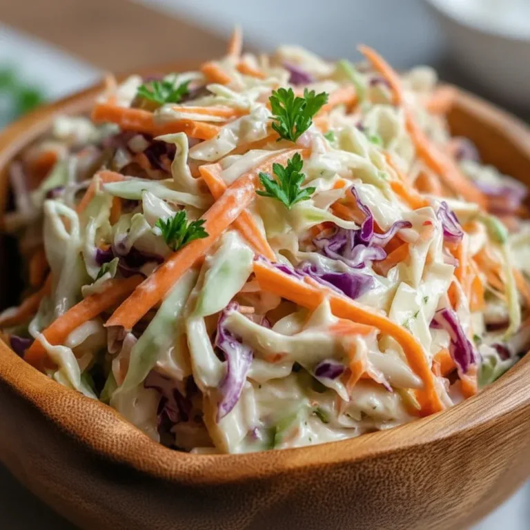 Classic 15-Minute Homemade Coleslaw