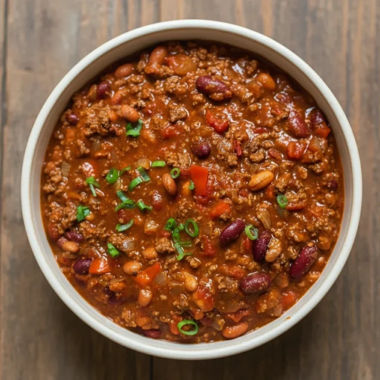 Crockpot Classic Chili for Winter
