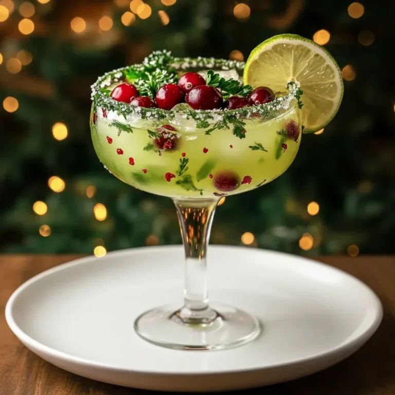 Mistletoe Margarita Recipe Holiday Drink