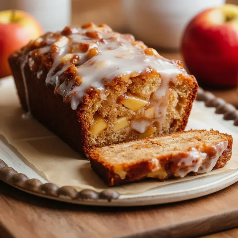 Spiced Apple Fritter Bread For Fall
