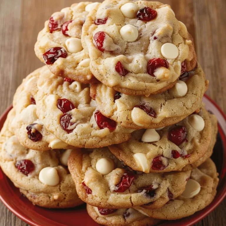 White Chocolate Cranberry Cookies Treat