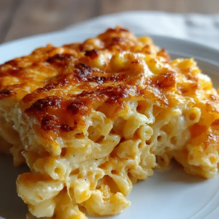 Baked Mac Cheese Recipe Cheesy Casserole