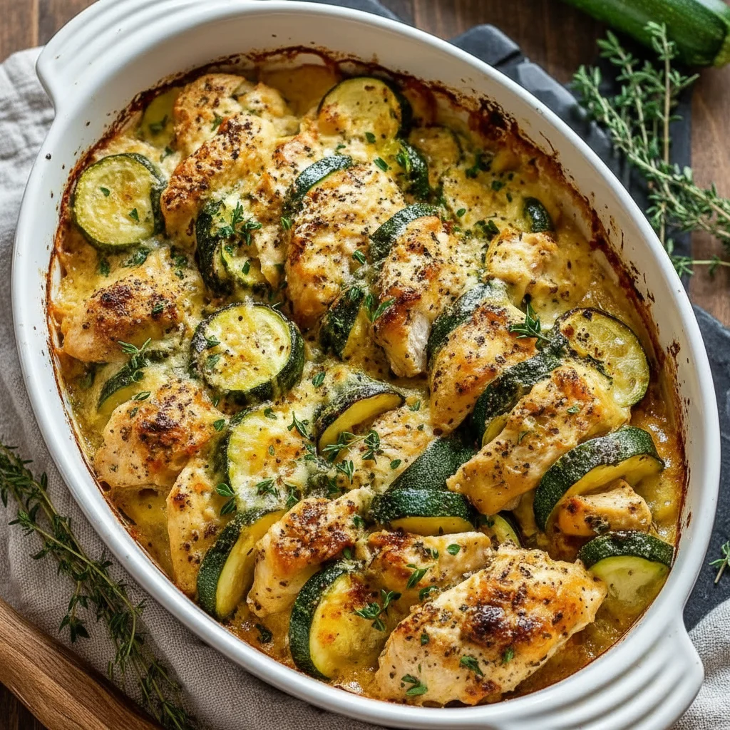 Chicken Zucchini Bake Recipe