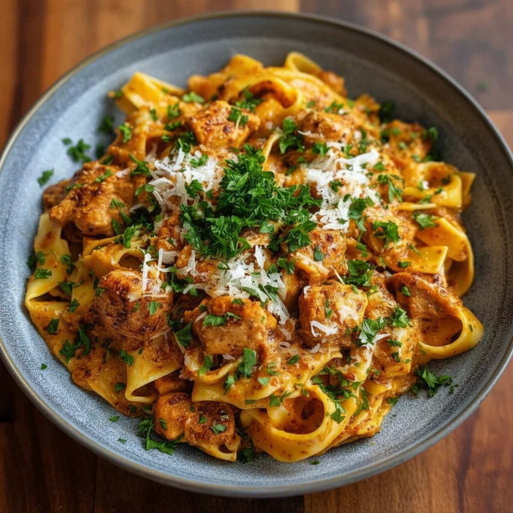Cowboy Butter Chicken Pasta