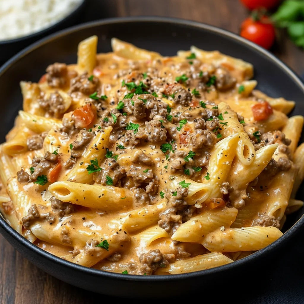 Creamy Beef Pasta