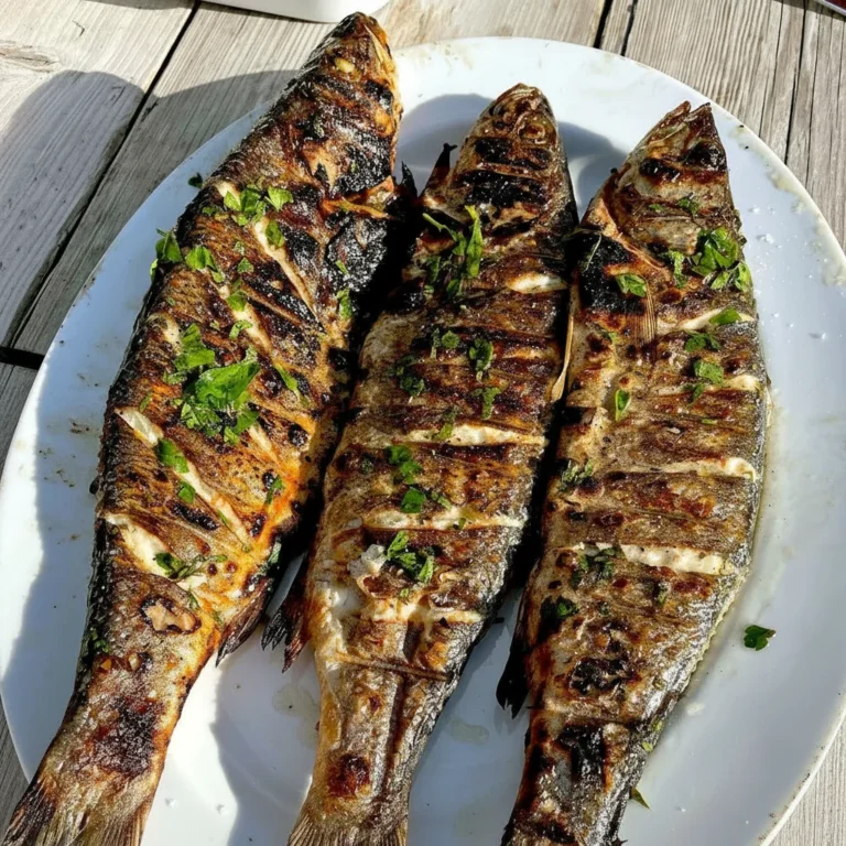 Greek Style Grilled Fish