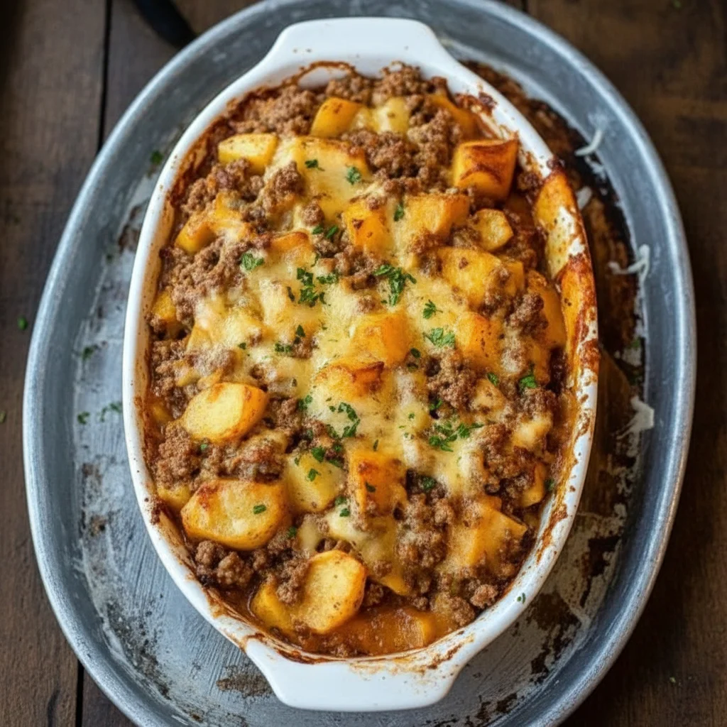 Hobo Casserole Ground Beef