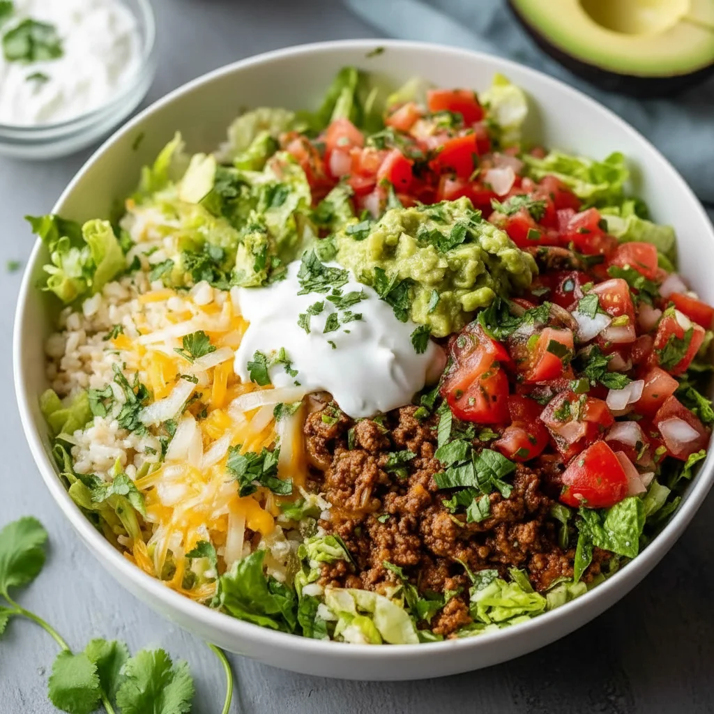 Low Carb Burrito Bowl