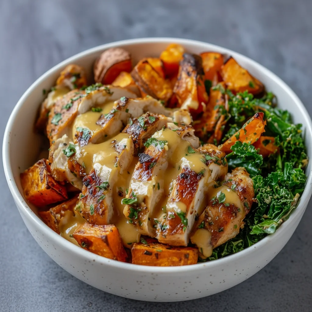 Maple Dijon Chicken Bowl