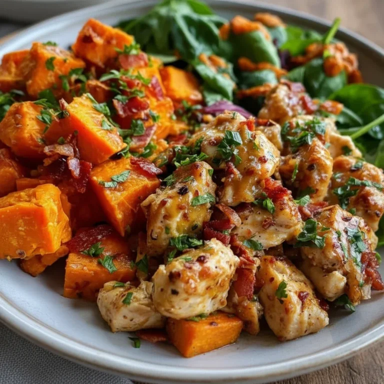 Maple Dijon Chicken Sweet Potato Bowls Dinner