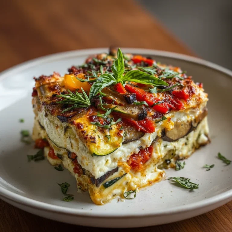 Mediterranean Vegetable Lasagna