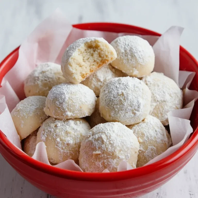Snowball Cookies Recipe Melt in Your Mouth