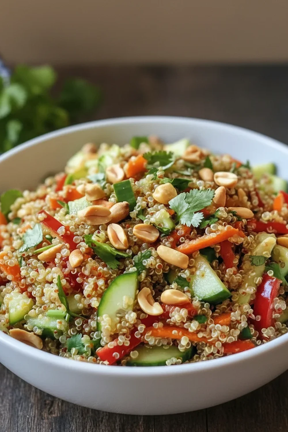Thai Quinoa Crunch Salad