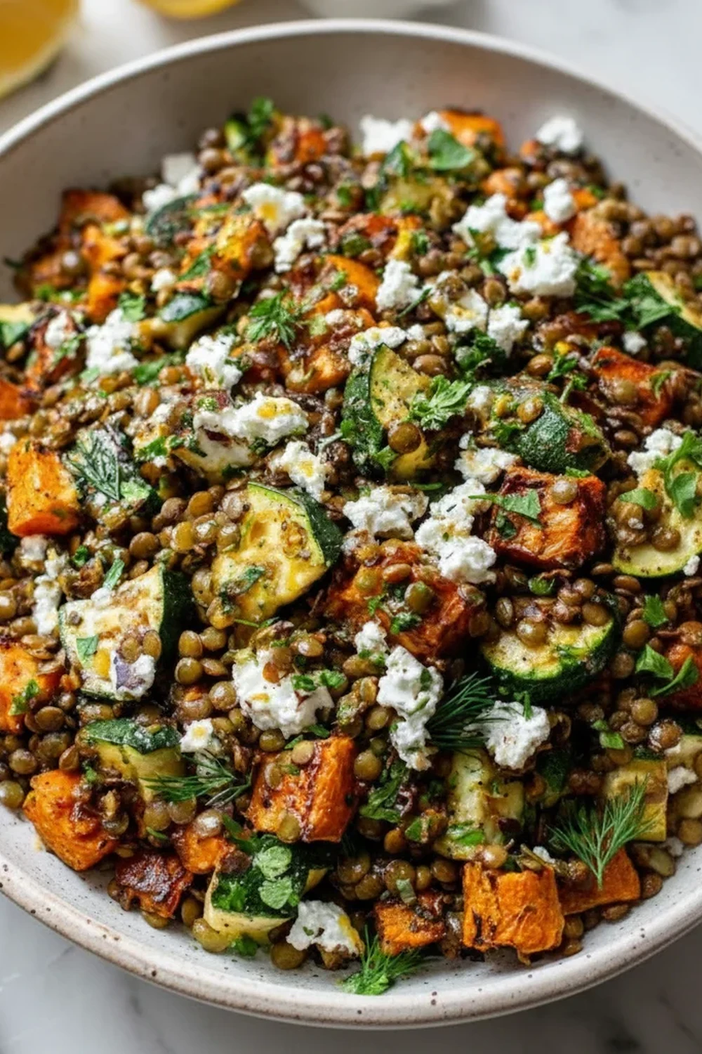 Veggie Lentil Salad