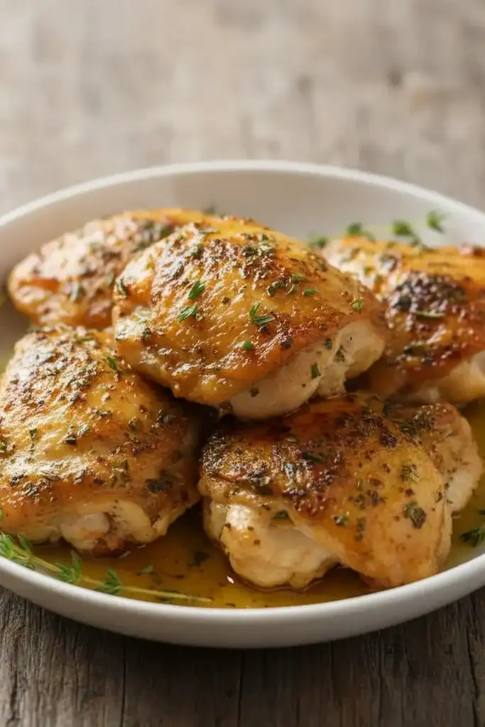 Baked Boneless Chicken Thighs