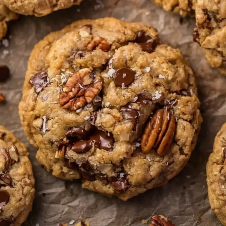 Cowboy Cookies with Chocolate Chips