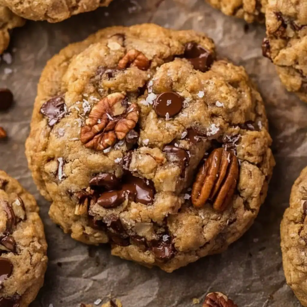 Cowboy Cookies with Chocolate Chips