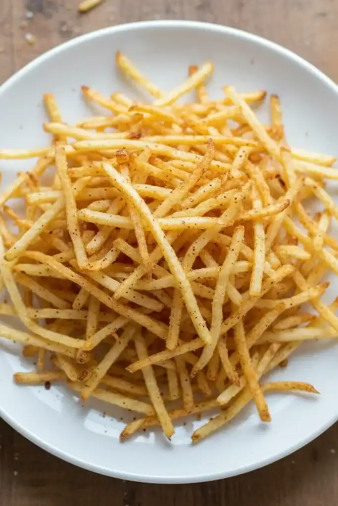 Crispy Air Fryer Shoestring Fries