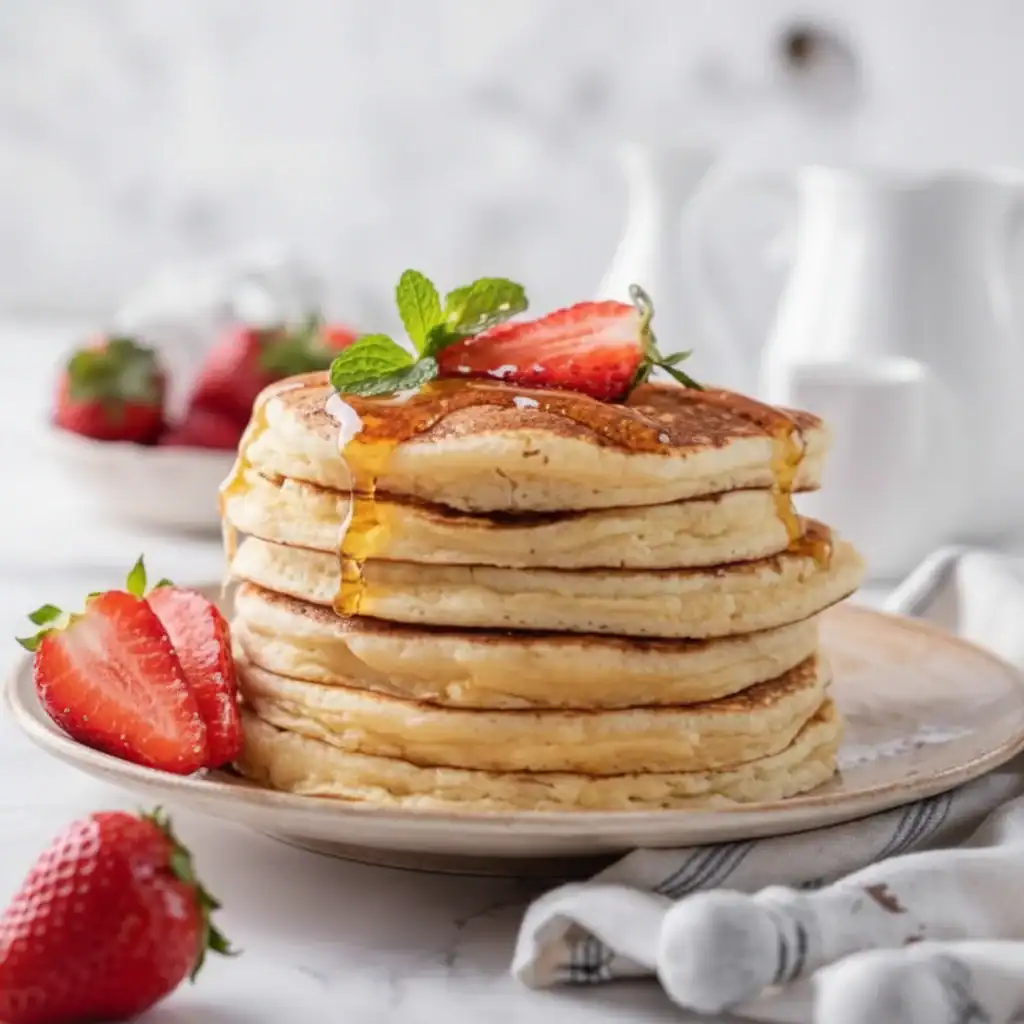 Fluffy Bisquick Pancakes Breakfast
