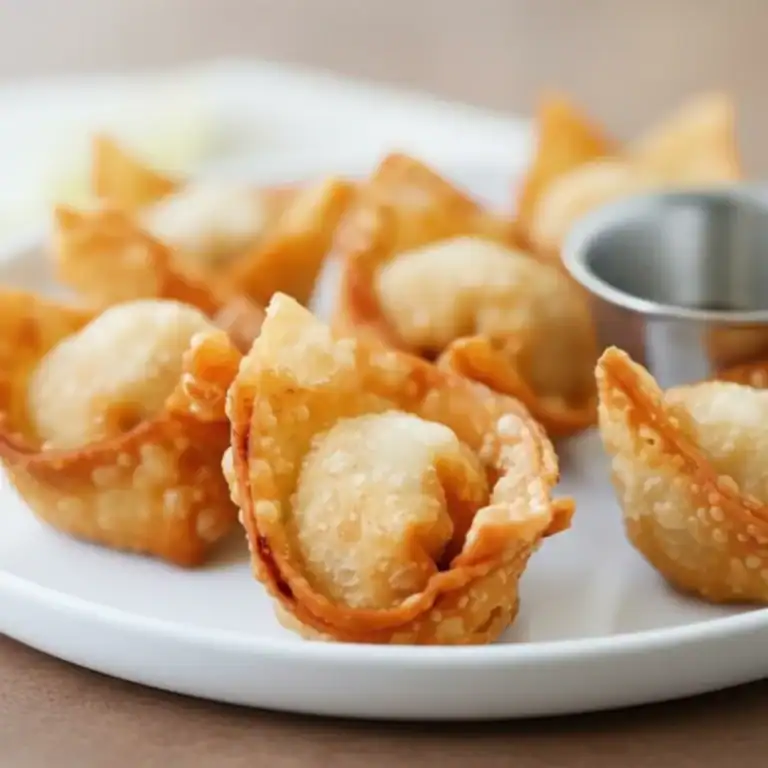 Fried Wontons Crispy Appetizer