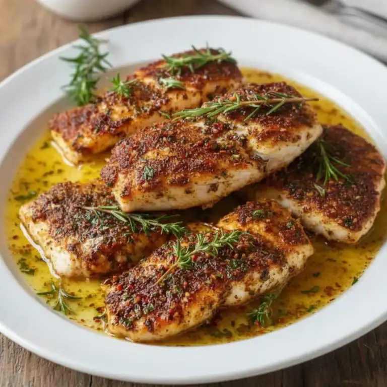 Pan Seared Red Snapper Fillets Fish