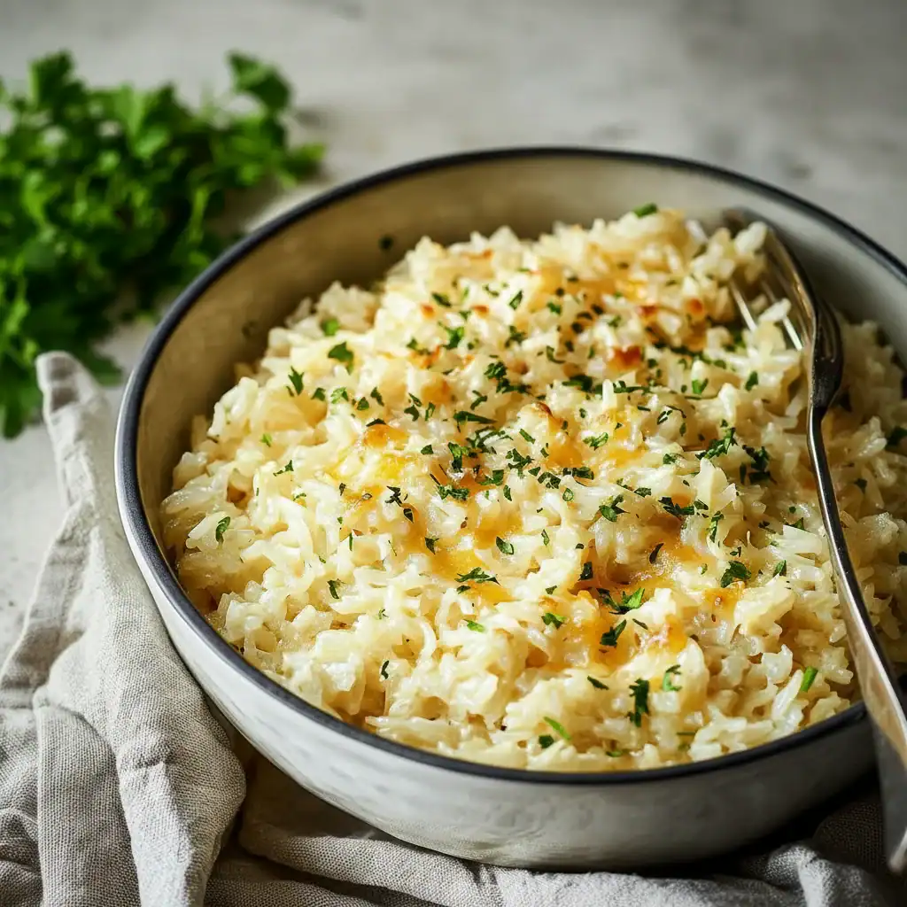 Creamy Cheesy Rice Recipes Side