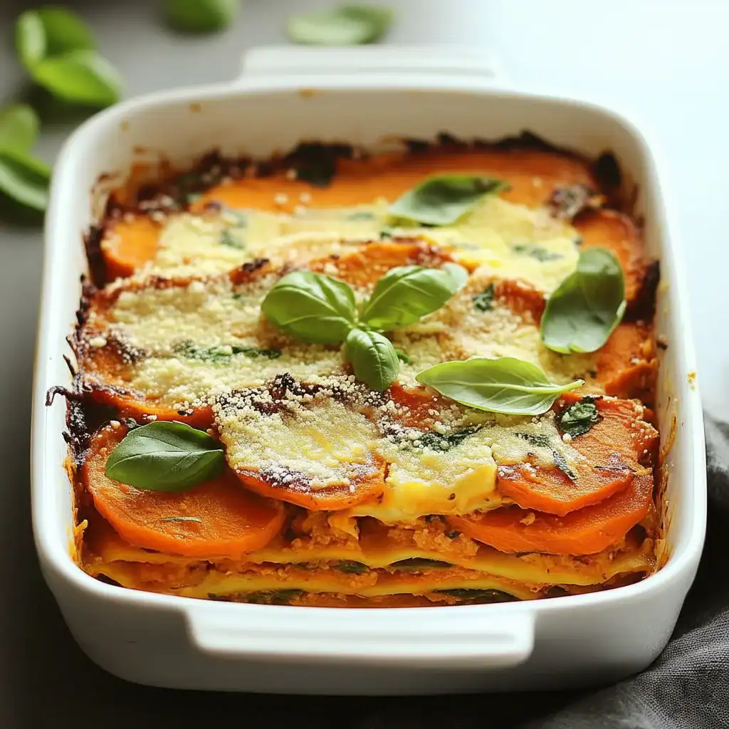 Healthy Sweet Potato Lasagna Recipe