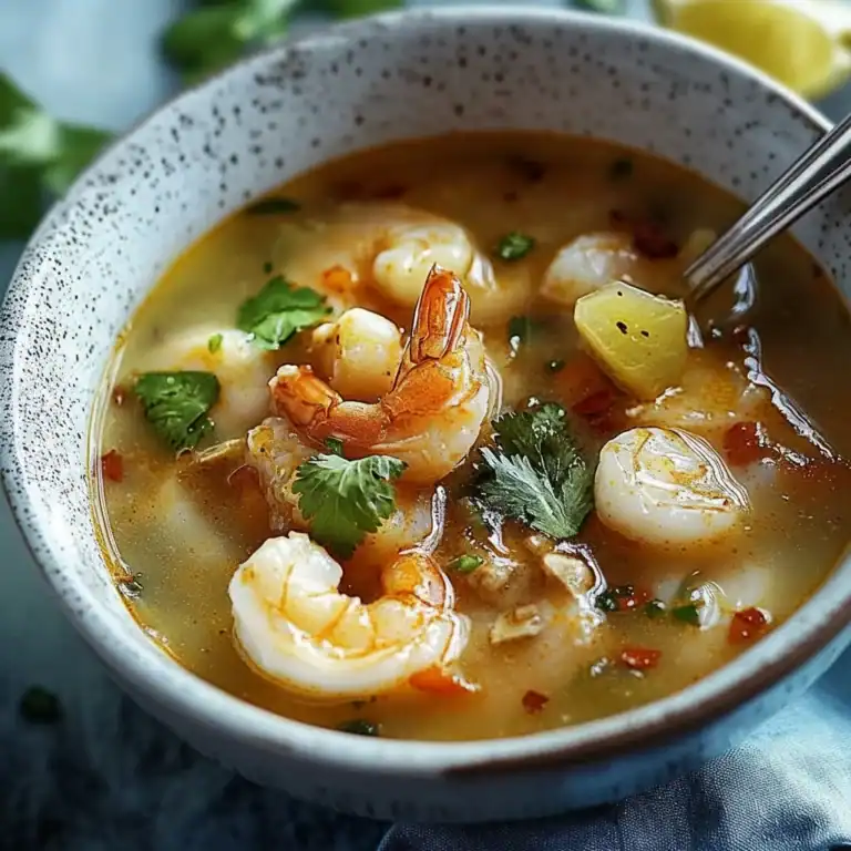 Hearty Caldo De Camaron Recipe Soup