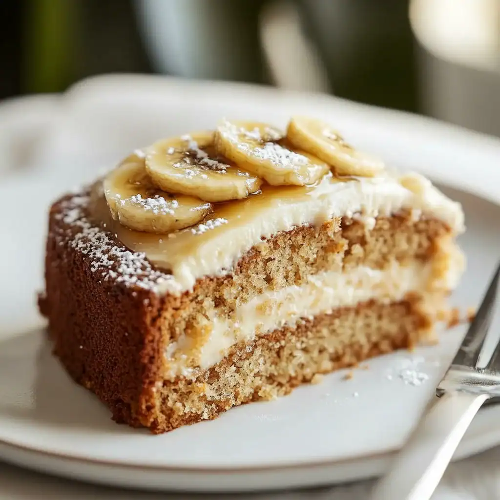 Moist Banana Cake Recipe Snack