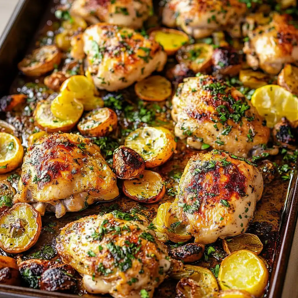 Quick Sheet Pan Chicken Recipe Dinner