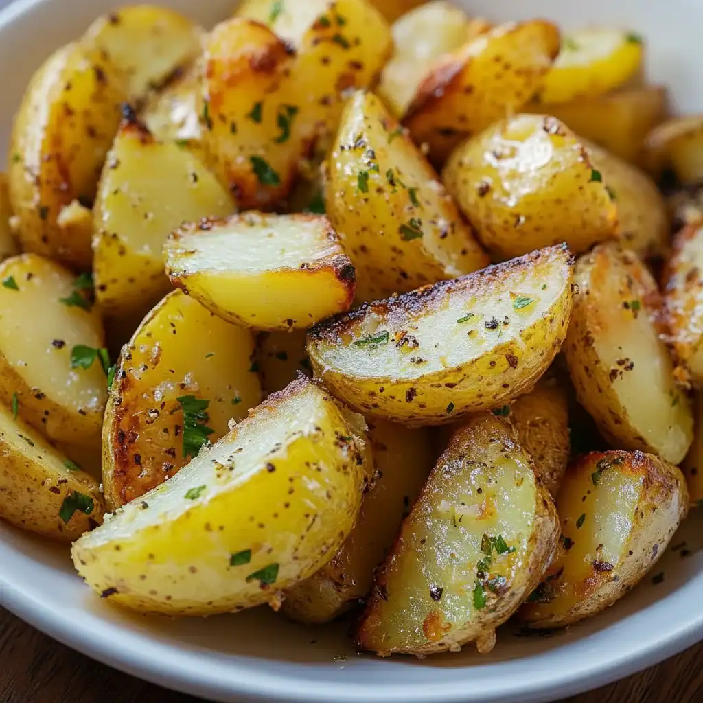 Roasted Lemon Potatoes Recipe Side