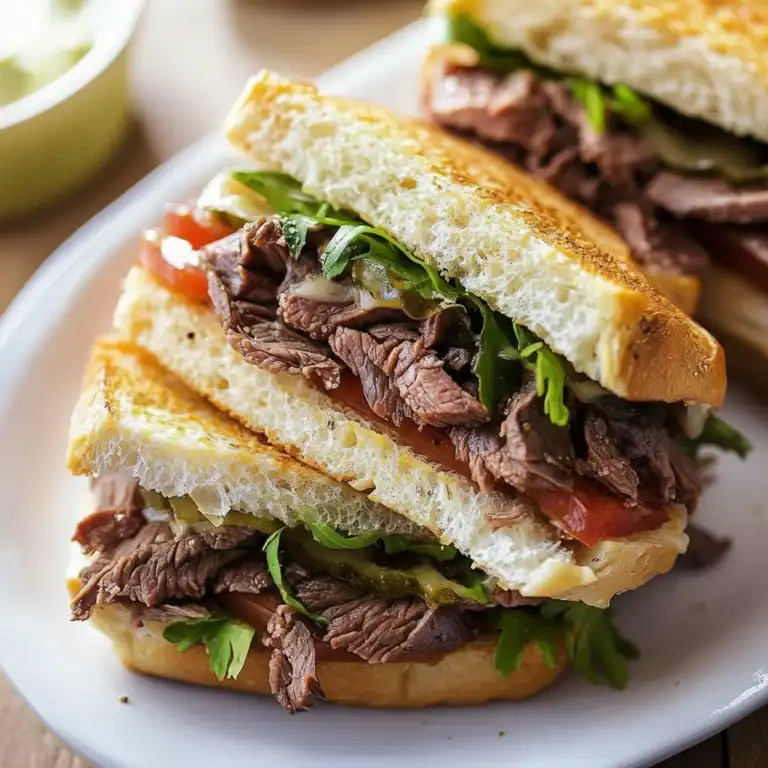 Savory Beef Sandwiches Recipe Lunch
