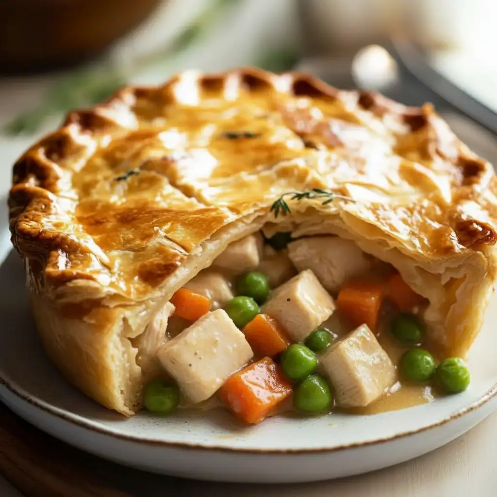 Savory Chicken Pie Recipe Dinner