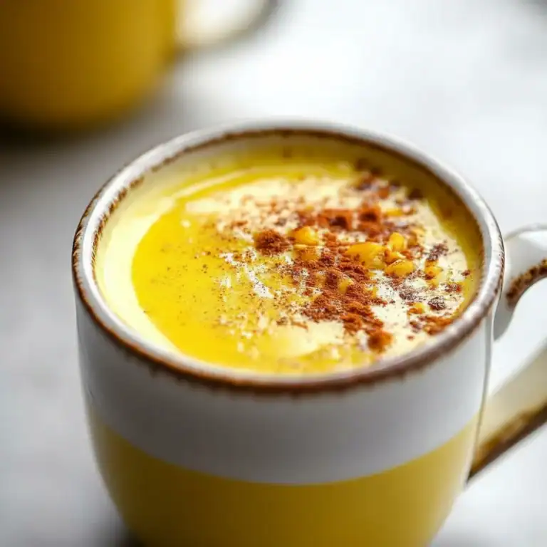 Soothing Golden Milk Recipe Drink