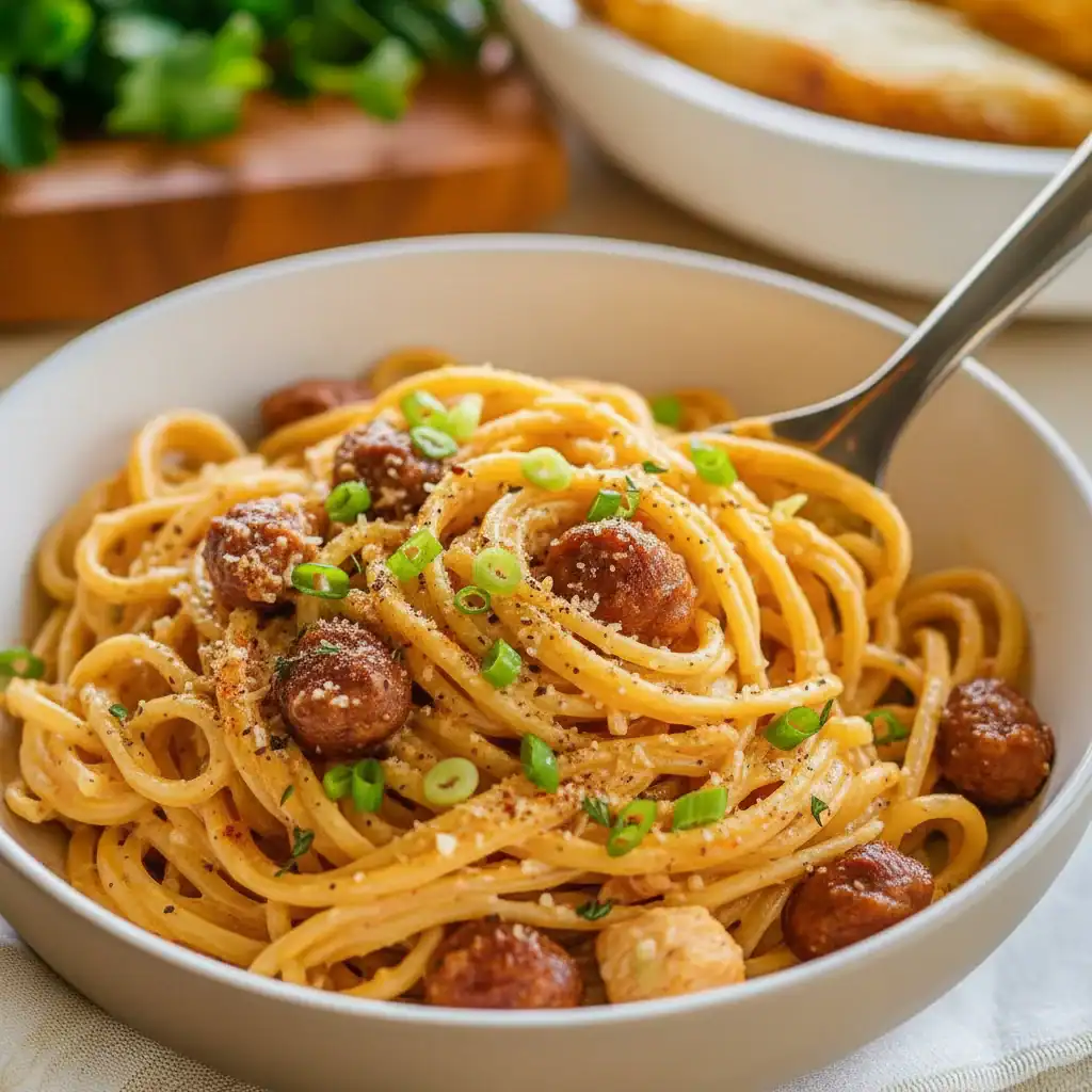 Spicy Creamy Cajun Alfredo Sauce Recipe