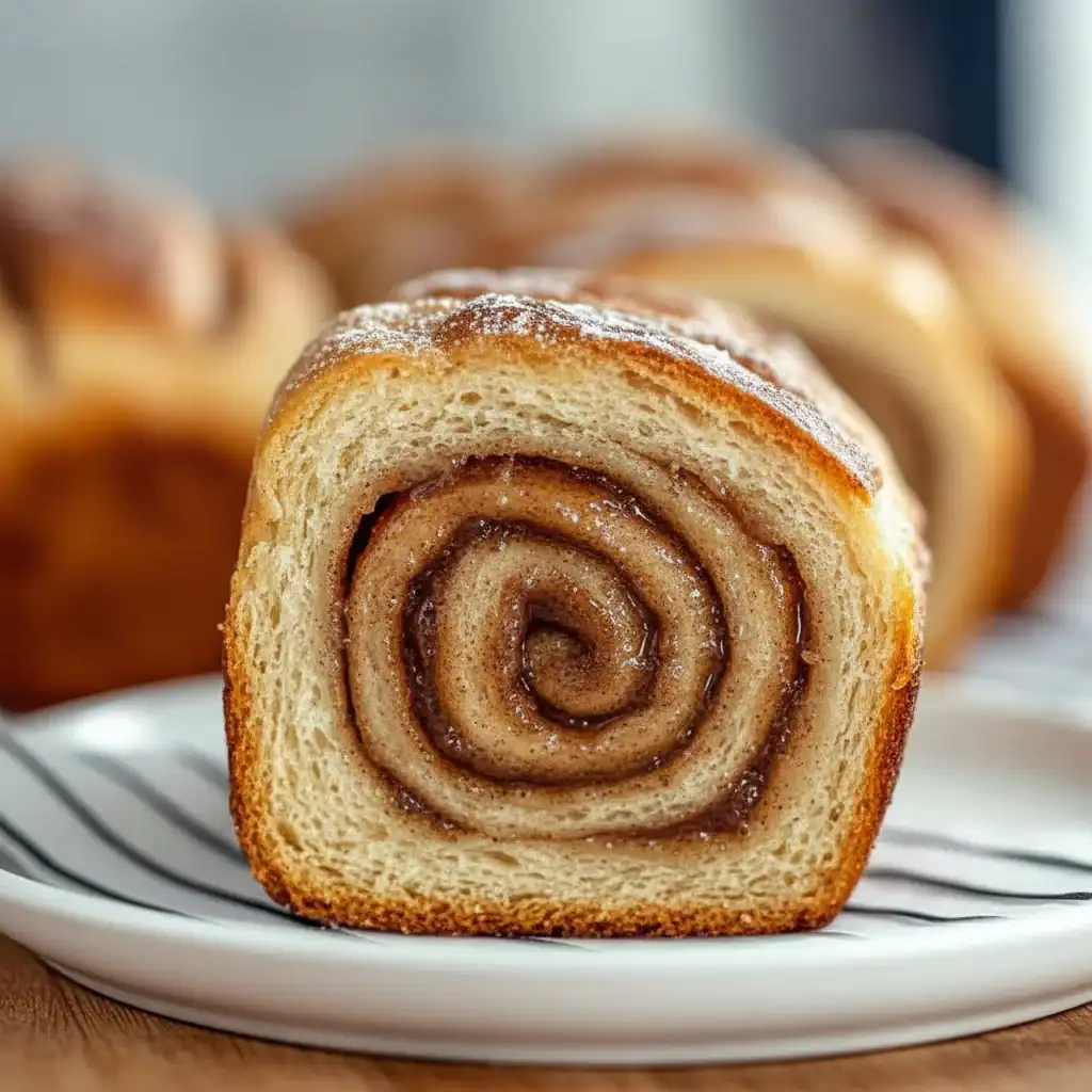 Sweet Cinnamon Swirl Bread Recipe Loaf