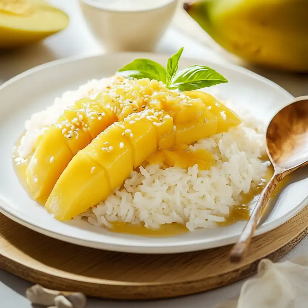 Tropical Mango Sticky Rice Recipe