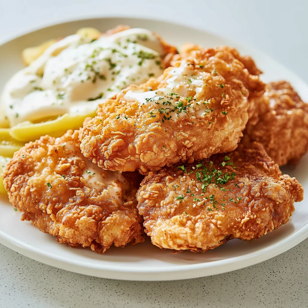 Crispy Chicken Fried Chicken Recipe at Home