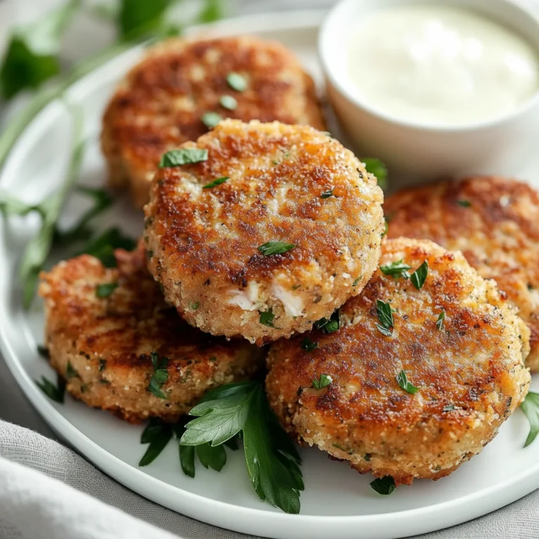 Easy Salmon Cakes with Canned Salmon Recipe