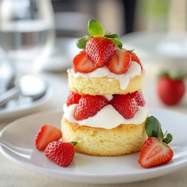 Fresh Strawberry Shortcake Recipe for Summer