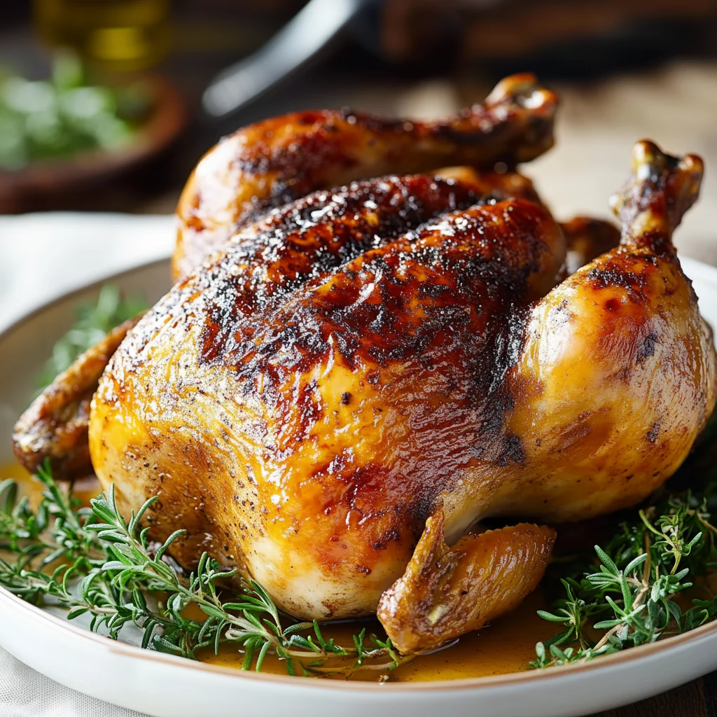 Juicy Rotisserie Chicken Recipe Made at Home