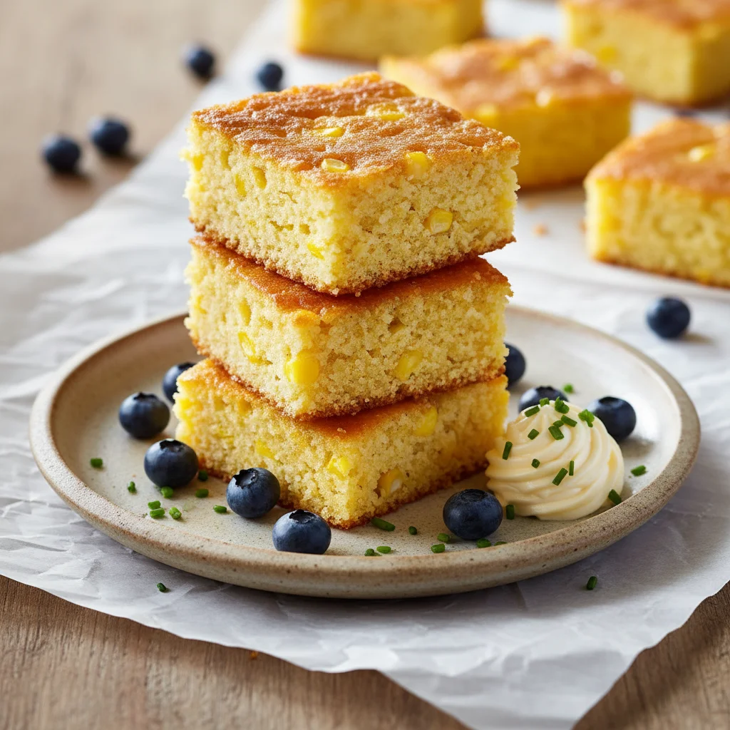 Moist Jiffy Cornbread with Cream Corn Recipe