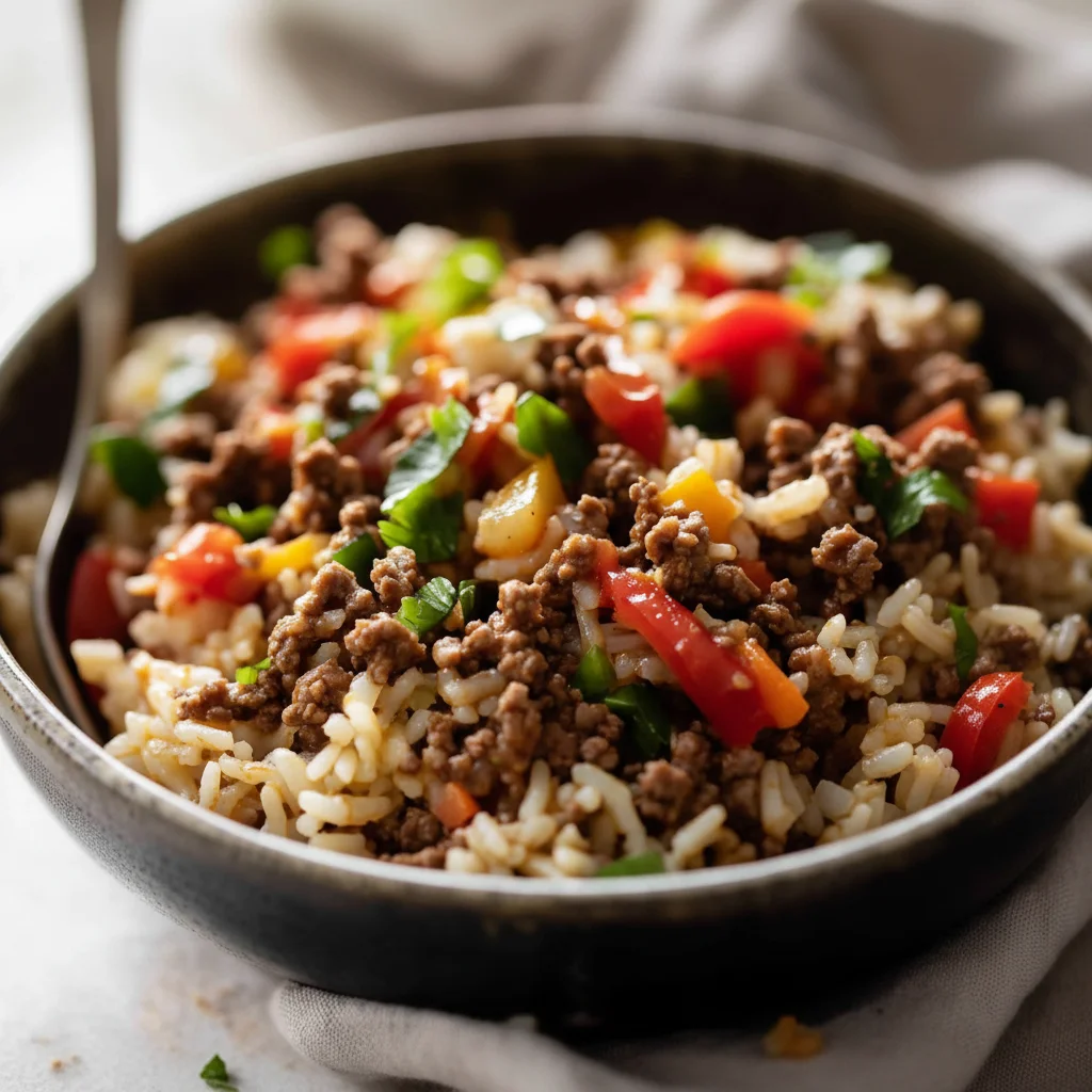 Rice and Ground Beef Recipes on a Budget