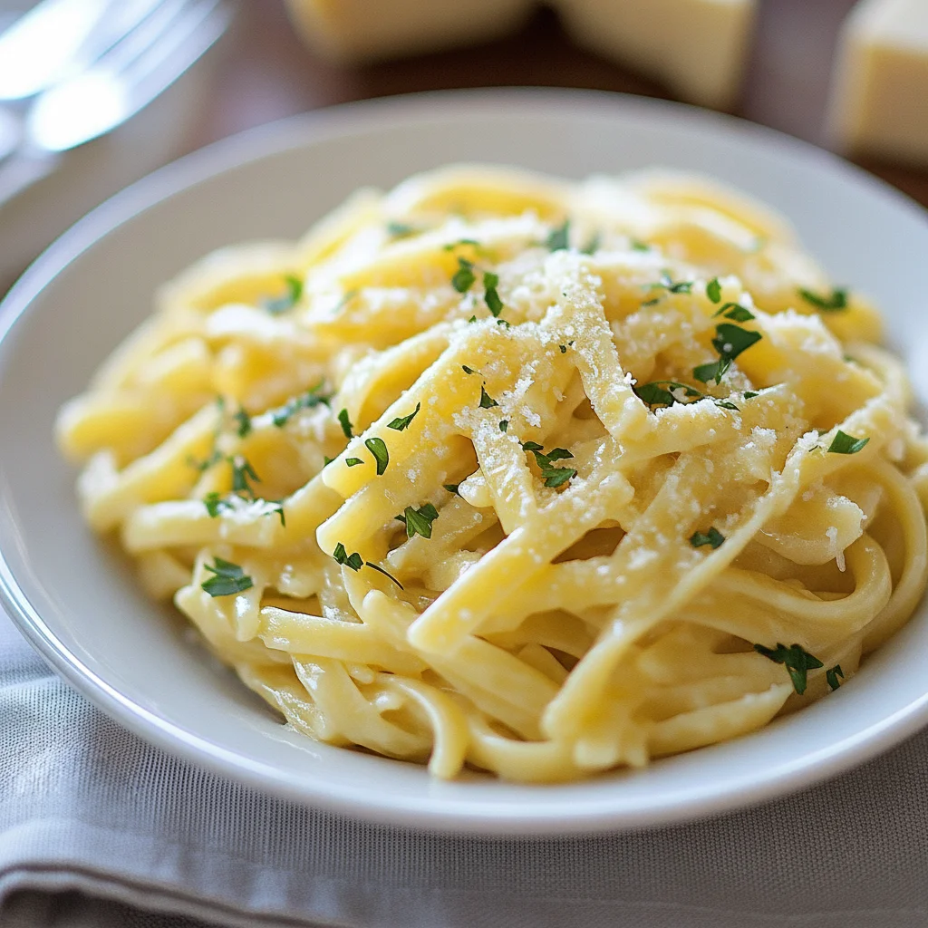 Rich Garlic Butter Pasta for a Quick Dinner