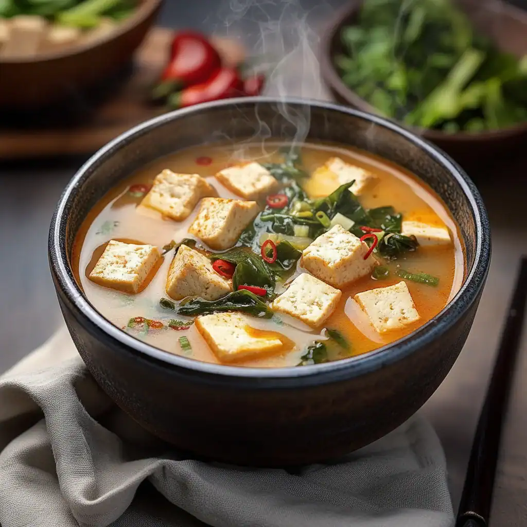 Warm Tofu Soup Recipe for a Nourishing Meal